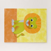 Schattigee Lion Tekening  Print Aangepast Legpuzzel (Horizontaal)