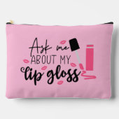 Schattigee lippenglans woordkunst etui (Voorkant)