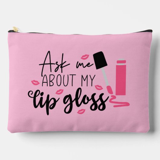 Schattigee lippenglans woordkunst etui (Voorkant)