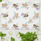 Schattigee Little Angels keukenhanddoek (Gevouwen)