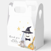 Schattigee Little Boo Ghost Boy Baby shower Dank u Bedankdoosjes (Open)