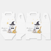 Schattigee Little Boo Ghost Boy Baby shower Dank u Bedankdoosjes (Ongevouwen)