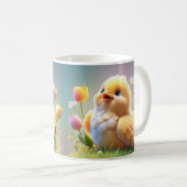 Schattigee Little Chicken Mok - Cartoon Spring Chi (Voorkant rechts)