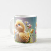 Schattigee Little Chicken Mok - Cartoon Spring Chi (Voorkant links)