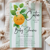 Schattigee Little Cutie Baby shower Kaart