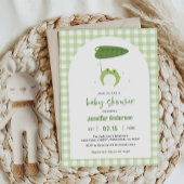 Schattigee Little Frog Baby shower Uitnodiging