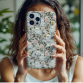 Schattigee Little Ghost Floral 3D-telefoonhoesje Case-Mate iPhone Case