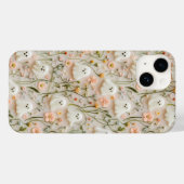 Schattigee Little Ghost Floral 3D-telefoonhoesje Case-Mate iPhone Case (Achterkant (horizontaal))