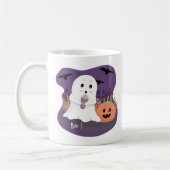Schattigee Little Ghost Halloween Mok (Links)