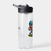 Schattigee Little Girl Disc Golf Cartoon gepersona Waterfles (Rechts)