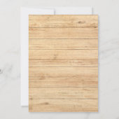 Schattigee Little Gobble Turkije Baby shower Kaart (Achterkant)