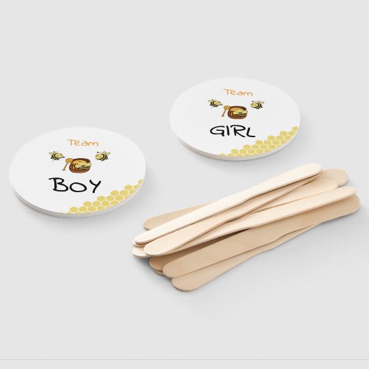 Schattigee Little Honeybee & Sweet Honey Genderont Handwaaier (Niet-gemonteerd)