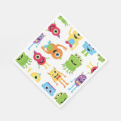 Schattigee Little Monsters Party Pattern Servet (Hoek)