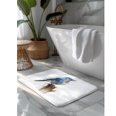 Schattigee Little Mountain Bluebird Waterverf Badmat