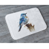 Schattigee Little Mountain Bluebird Waterverf Badmat
