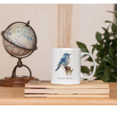 Schattigee Little Mountain Bluebird Waterverf, op  Magische Mok