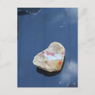 Schattigee Little Painted Unicorn Rock Briefkaart