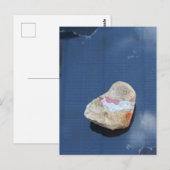 Schattigee Little Painted Unicorn Rock Briefkaart (Voorkant / Achterkant)