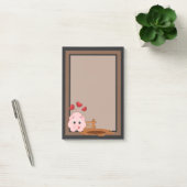 Schattigee Little Pink Piggy Post-it® Notes (Kantoor)