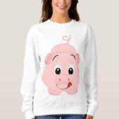 Schattigee Little Pink Piggy Trui (Voorkant)