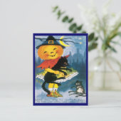 Schattigee Little Pumpkin  Briefkaart (Staand voorkant)