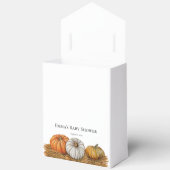 Schattigee Little Pumpkin Herfst Baby shower Bedankdoosjes (Open)