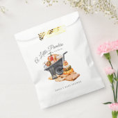 Schattigee Little Pumpkin Herfst Baby shower Bedankzakje (Gezegeld)