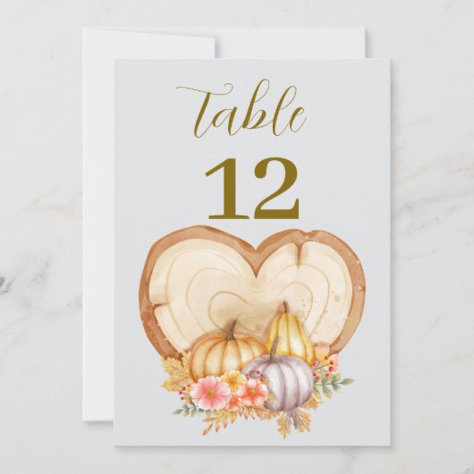 Schattigee Little Pumpkin Herfst Baby shower Kaart (Voorkant)