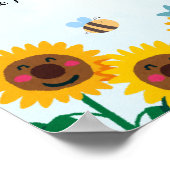 Schattigee Little Ray of Sunshine Baby shower Poster (Hoek)