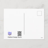 Schattigee Llama Cartoon Happy Birthday Briefkaart (Achterkant)