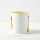 Schattigee Long Nose Greyhound Art Mok (Midden)