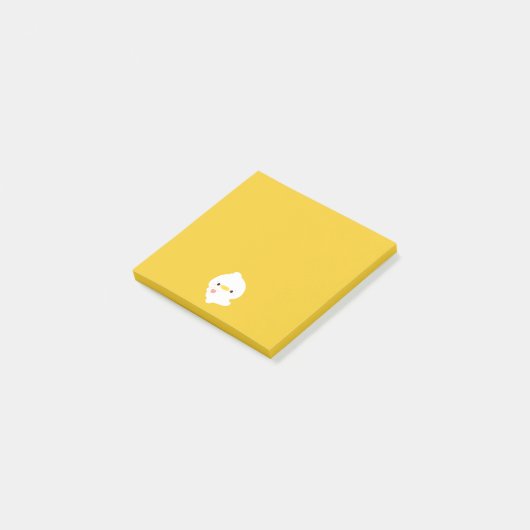 Schattigee Love Duck Post-it® Notes (Schuin)
