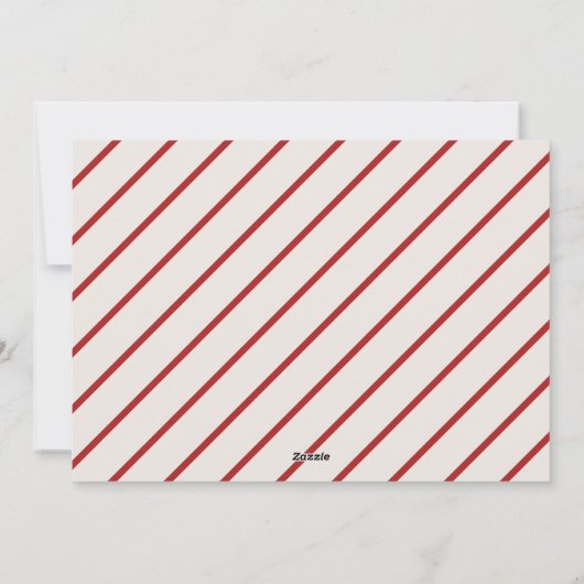 Schattigee 'Love You BOW Much' Foto Valentijns Feestdagenkaart (Achterkant)