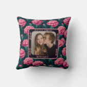 Schattigee Lovebird 1e Jubileum Sierkussen voor ou (Achterkant)