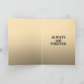 Schattigee Lovebirds Knuffelen in een hartvormige  Bedankkaart (Binnen)