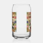 Schattigee lovin Country life boerderij Blikvorm Glas (Links)