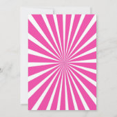 Schattigee Luau verjaardagsfeestje uitnodigen Kaart (Achterkant)