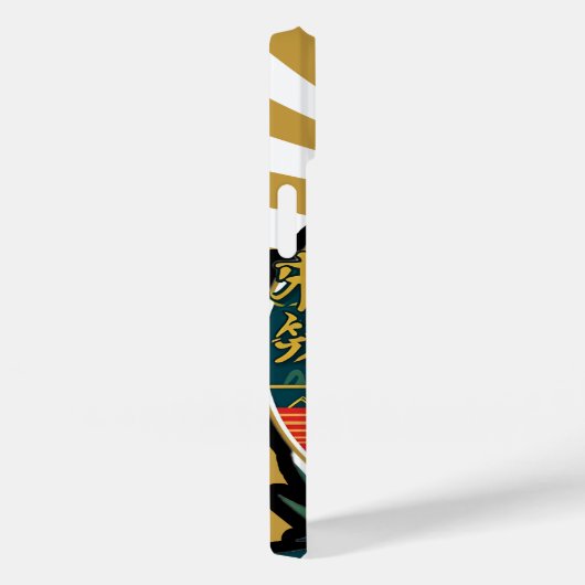 Schattigee Lucky Cat Eten Ramen Bowl Illustratie Case-Mate iPhone Case (Achterkant / Rechts)