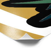 Schattigee Lucky Cat Eten Ramen Bowl Illustratie Foto Afdruk (Hoek)