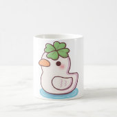 Schattigee Lucky Ducky Four Leaf Clover Koffiemok (Center)
