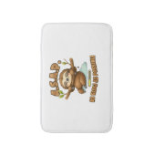 Schattigee luiaard ASAP – zo traag mogelijk Classi Badmat (Voorkant Verticaal)