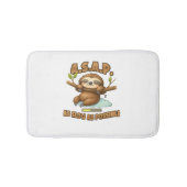 Schattigee luiaard ASAP – zo traag mogelijk Classi Badmat (Voorkant)