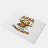 Schattigee luiaard ASAP – zo traag mogelijk Classi Deurmat (Schuin)