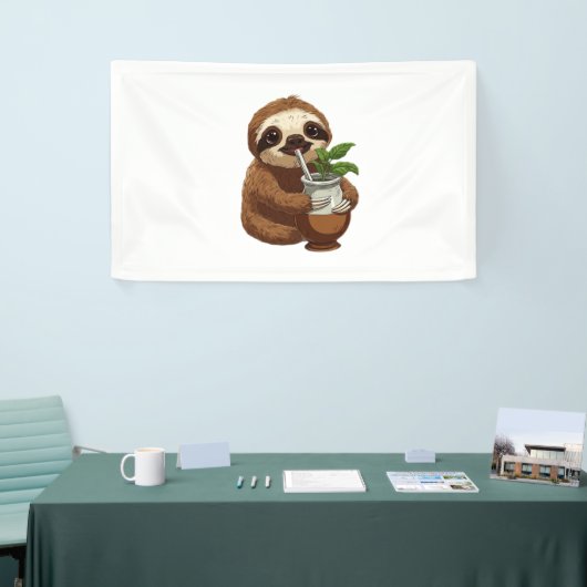 Schattigee luiaard Drink Yerba Mate - Schattige Ka Spandoek (Beurs)