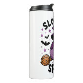 Schattigee Luiaard Happy Halloween (2) Thermosbeker (Gedraaid links)