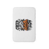 Schattigee luiaard Happy Halloween Badmat (Voorkant Verticaal)