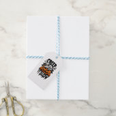 Schattigee luiaard Happy Halloween Cadeaulabel (Met Touw)