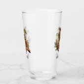 Schattigee luiaard liefhebbers Monogram toevoegen Glas (Links)