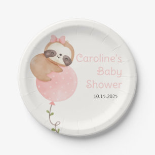 Schattigee Luiaard Luiaard Baby shower Luiaard Raf Papieren Bordje
