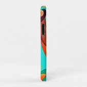 Schattigee luiaard opknoping in Oerwoud Case-Mate iPhone Case (Achterkant/rechts)